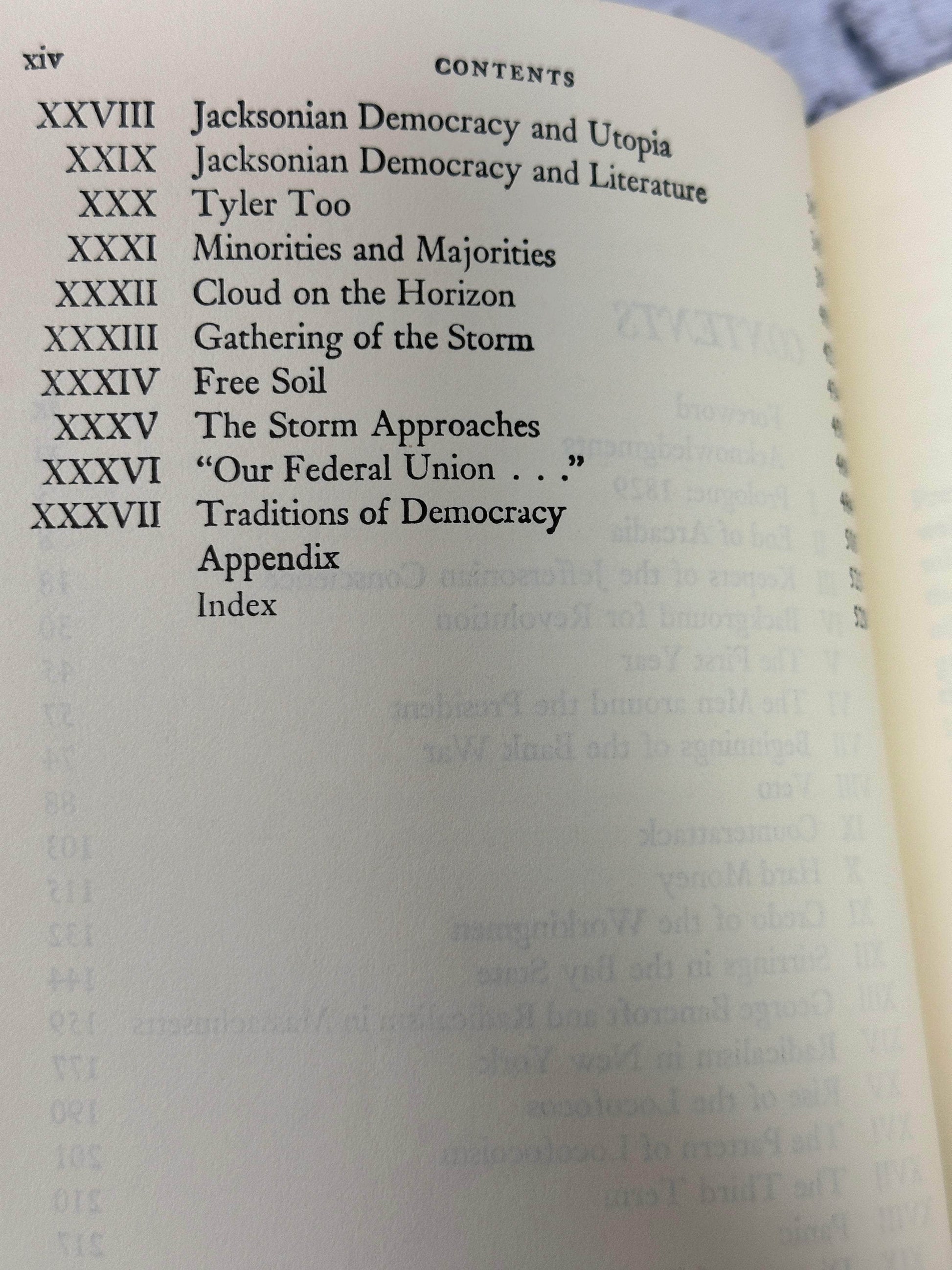 Flipped Pages The Age of Jackson by Arthur M Schlesinger Jr [1945]