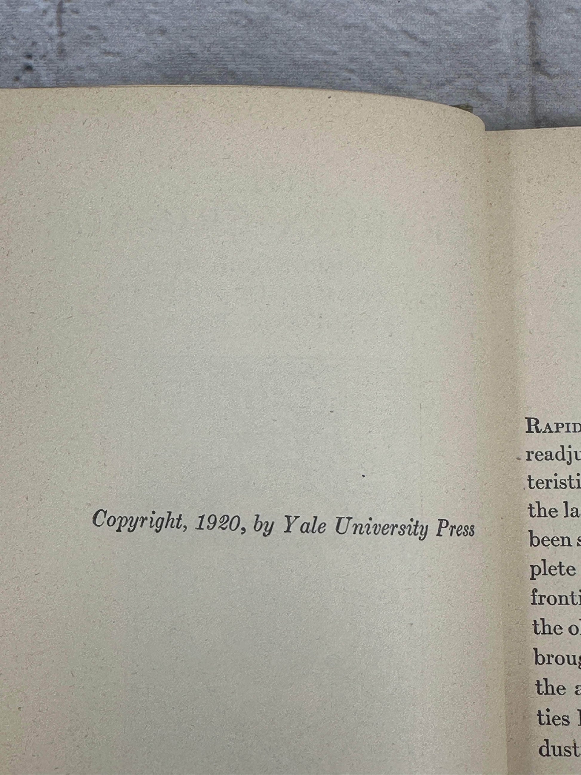 Flipped Pages The Agrarian Crusade; A Chronicle of the Farmer in Politics by Solon Buck [1920]