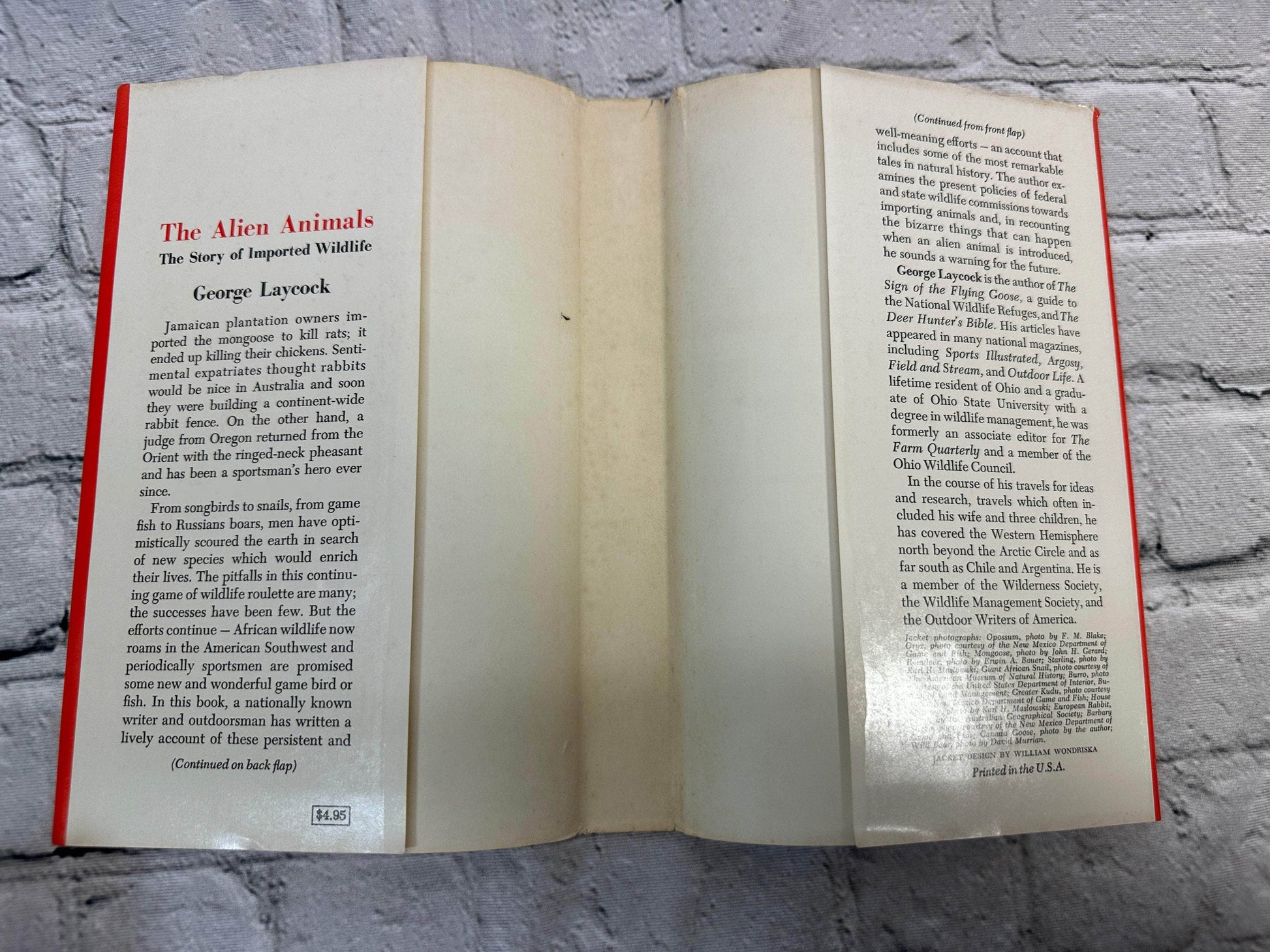 Flipped Pages The Alien Animals by George Laycock [1966 · First Edition]