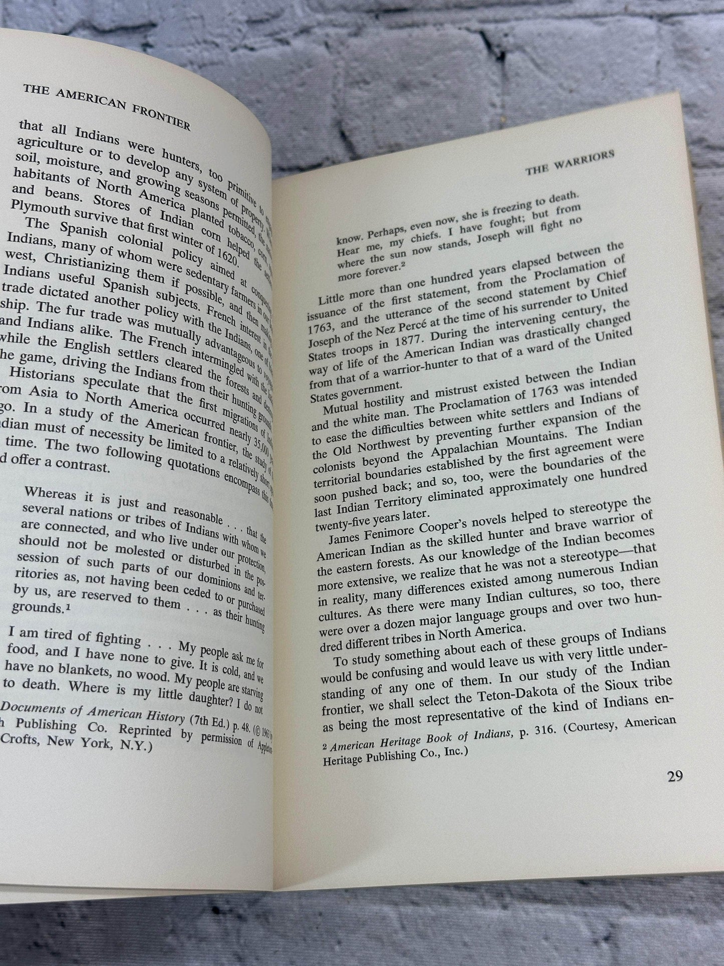 Flipped Pages The American Frontier by D. Duane Cummins & William Gee White [1968 · 1st Ed.]