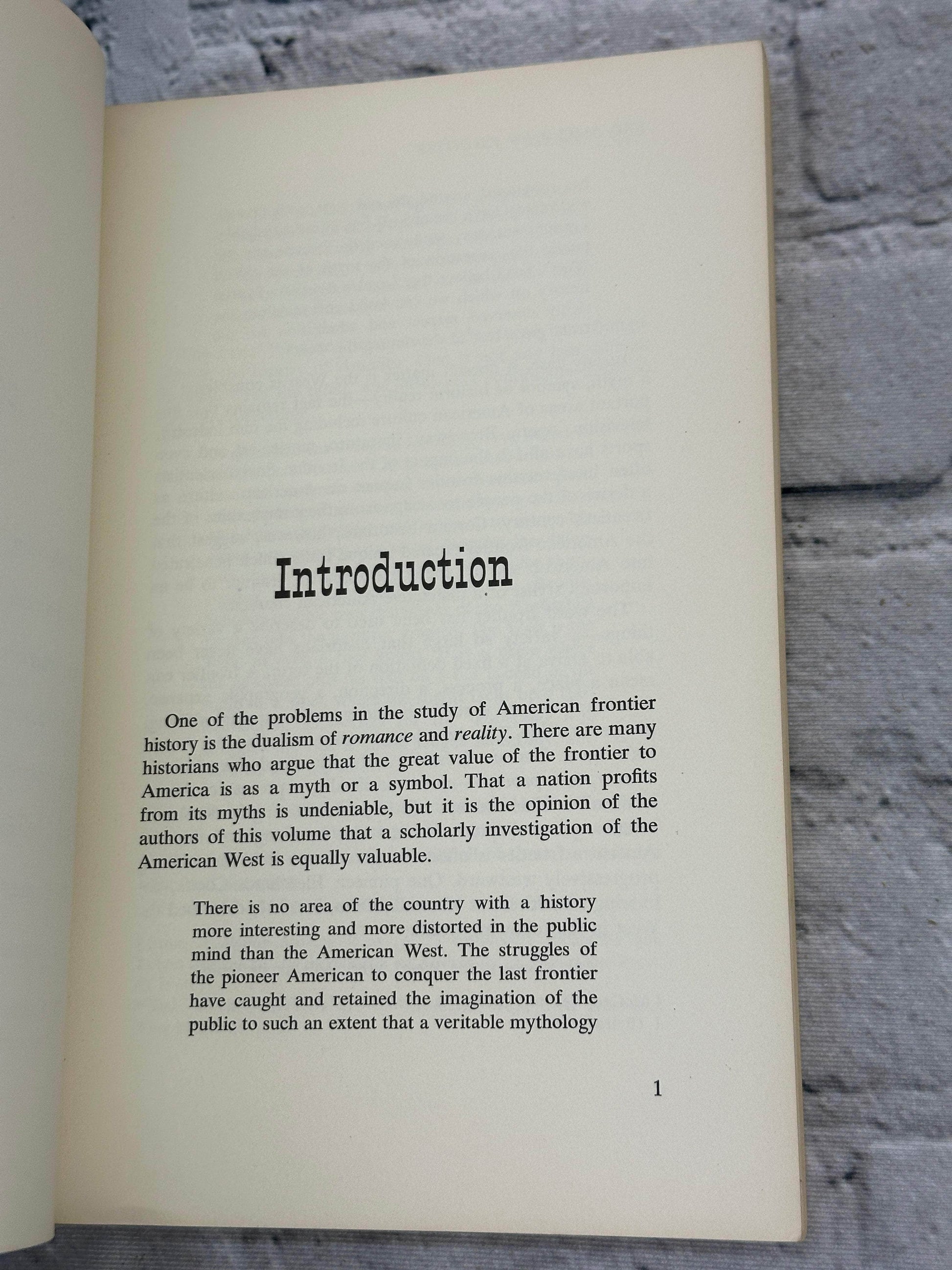 Flipped Pages The American Frontier by D. Duane Cummins & William Gee White [1968 · 1st Ed.]