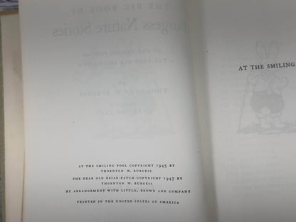 Flipped Pages The Big Book of Burgess Nature Stories by Thornton W. Burgess [1947]