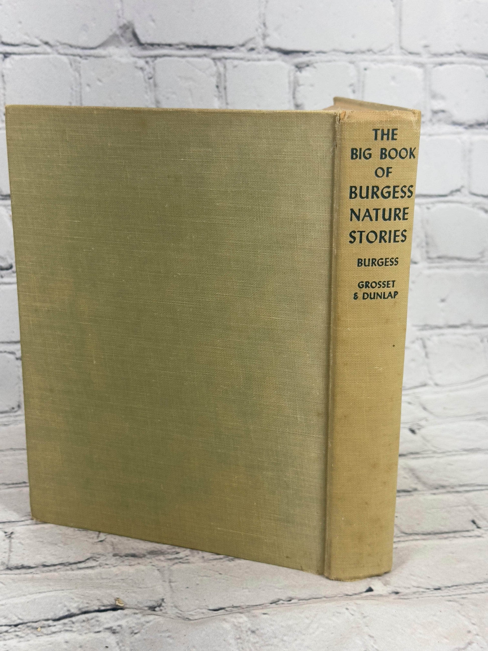 Flipped Pages The Big Book of Burgess Nature Stories by Thornton W. Burgess [1947]