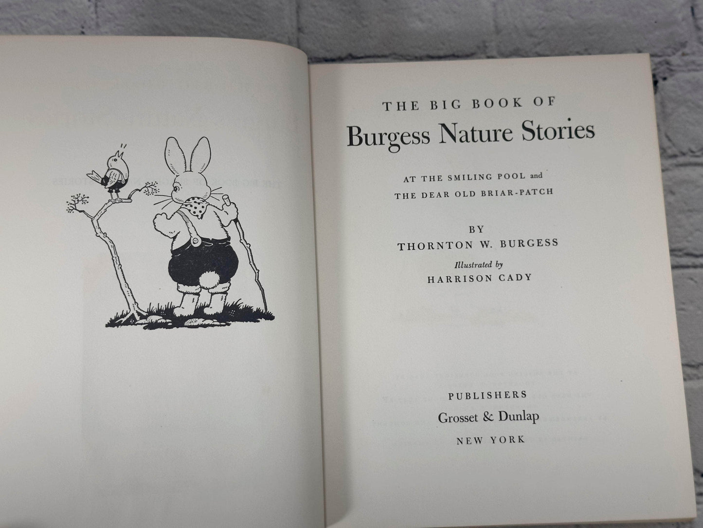 Flipped Pages The Big Book of Burgess Nature Stories by Thornton W. Burgess [1947]