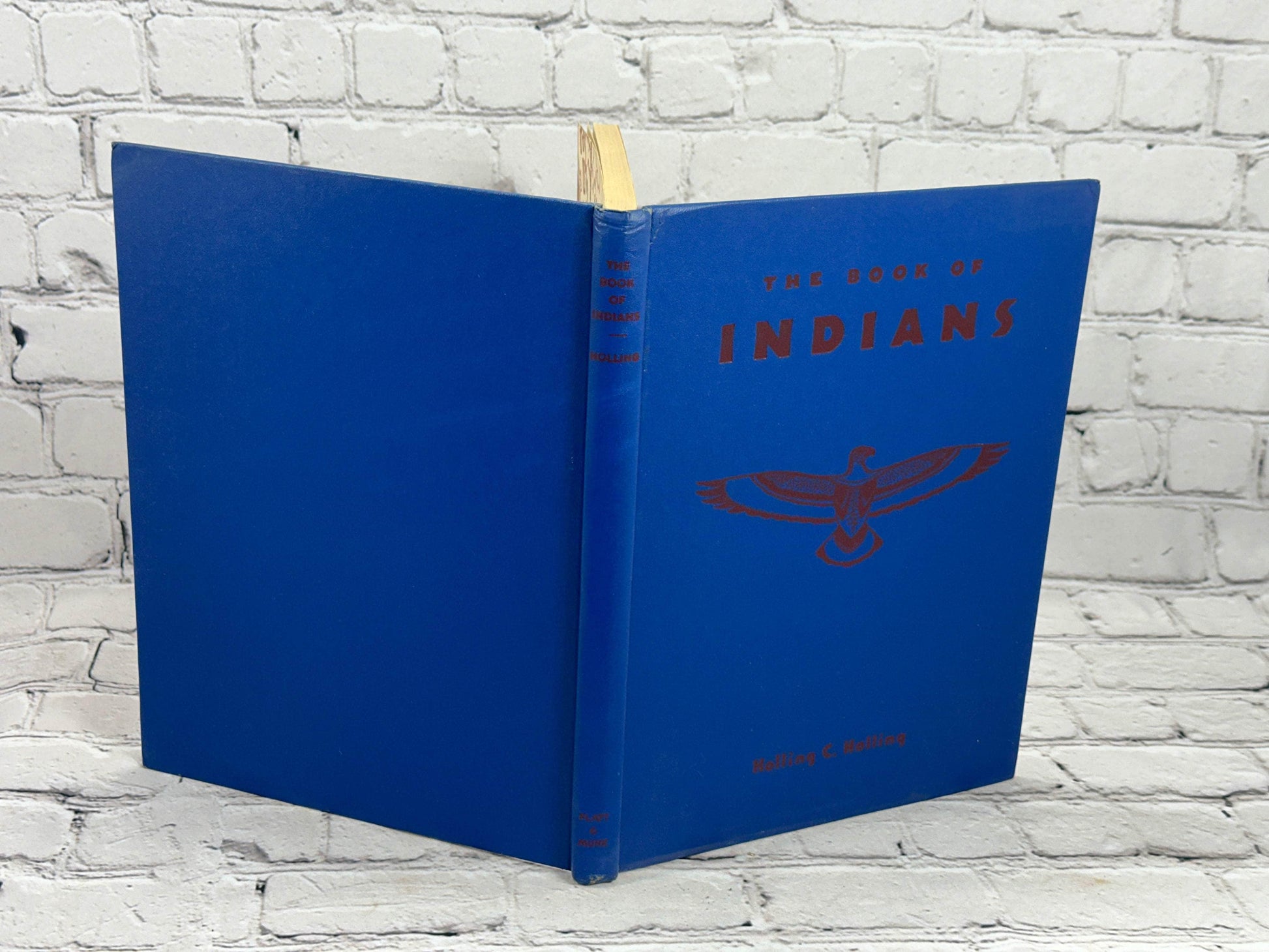 Flipped Pages The Book of Indians by Holling C. Holling [First Edition · 1935]