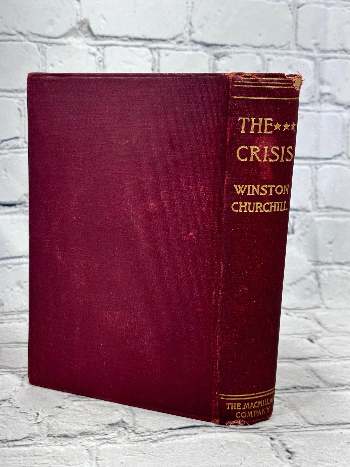 Flipped Pages The Crisis By Winston Churchill [1907]