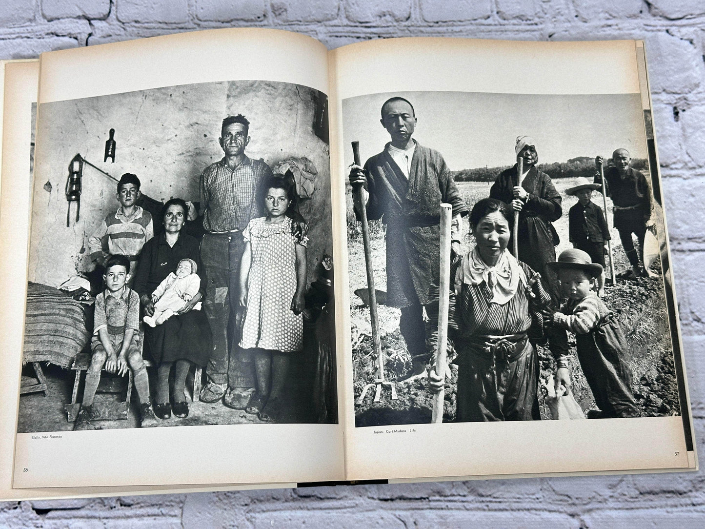 Flipped Pages The Family of Man, Edward Steichen, Carl Sandburg [1st Edition · 1955]