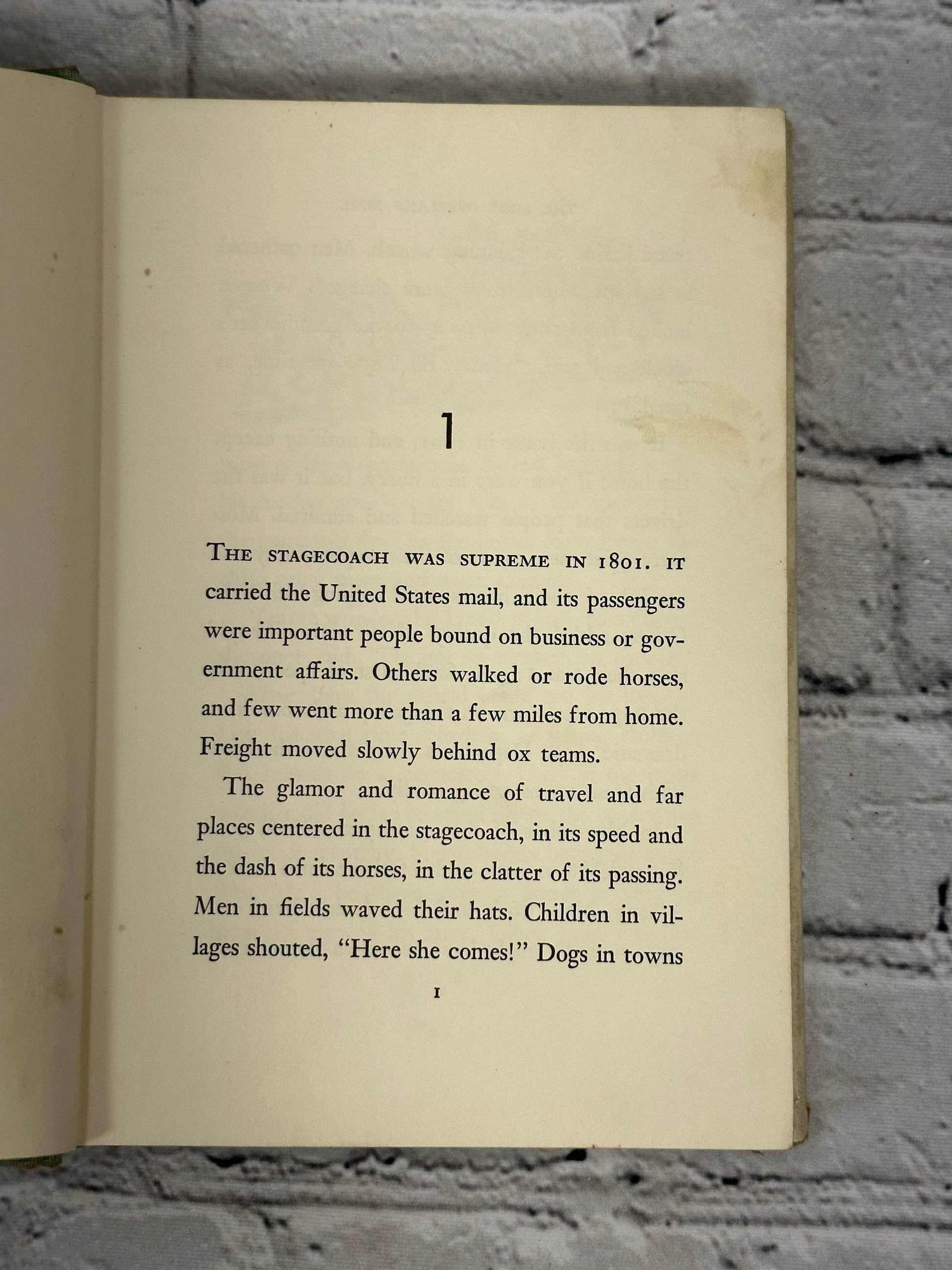 Flipped Pages The First Overland Mail by Robert Pinkerton [1953]