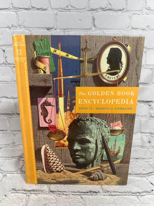 Flipped Pages The Golden Book Encyclopedia Book 13 by Bertha Parker [Simon & Schuster · 1959]