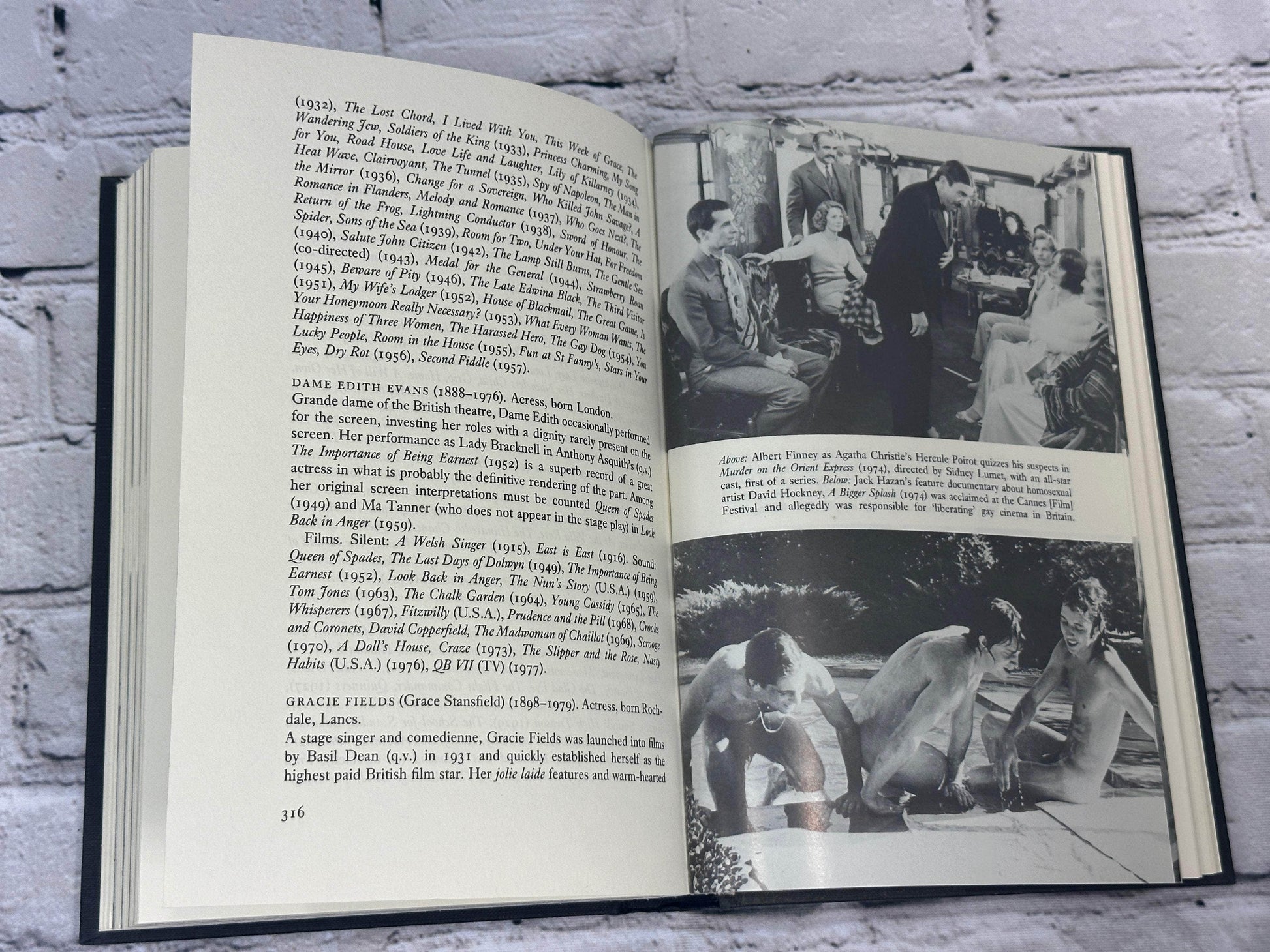 Flipped Pages The Great British Picture Show by George Perry [1985 · 1st U.S. Edition]