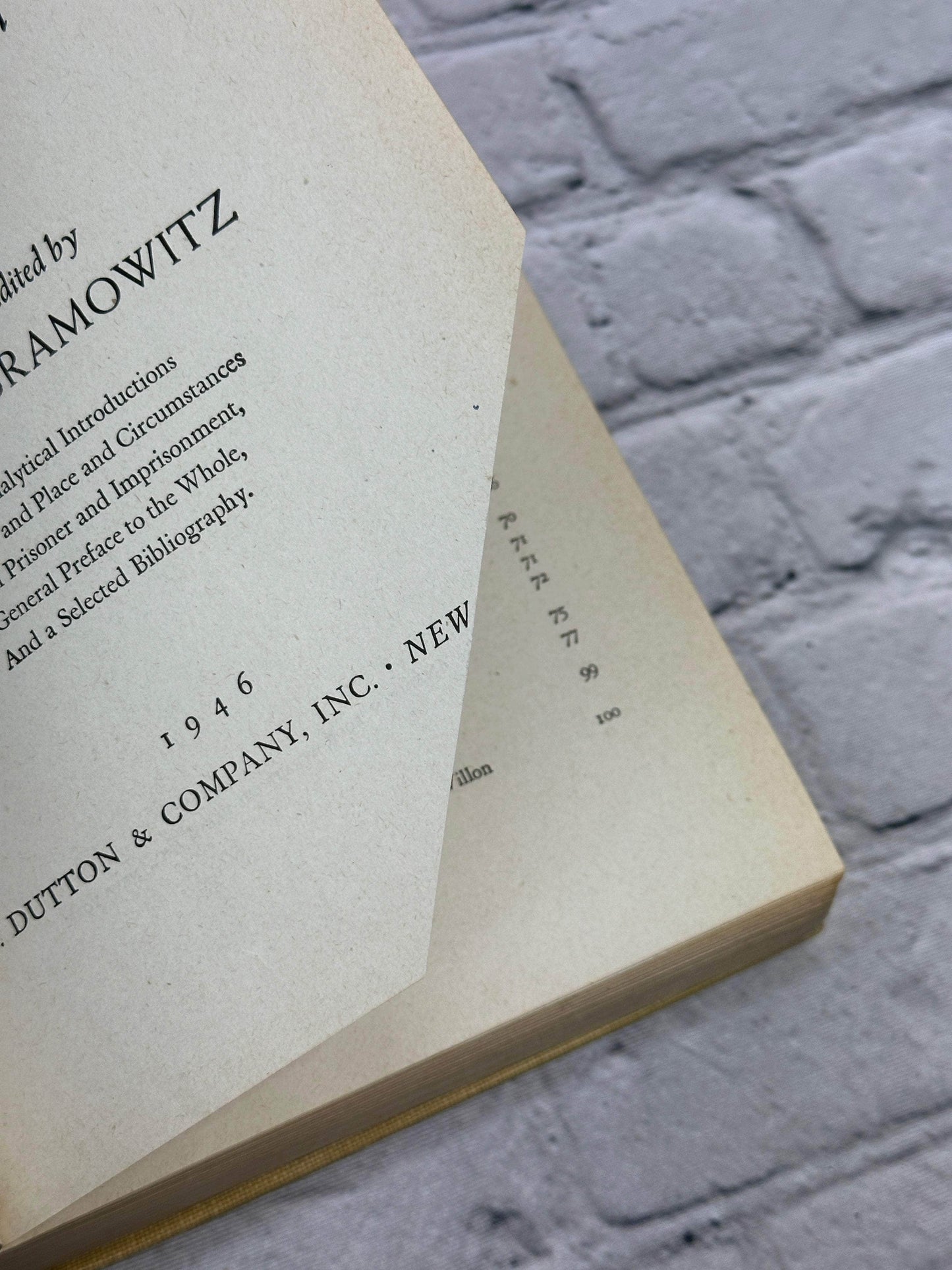 Flipped Pages The Great Prisoners by Isidore Abramowtiz [1946 · First Edition]