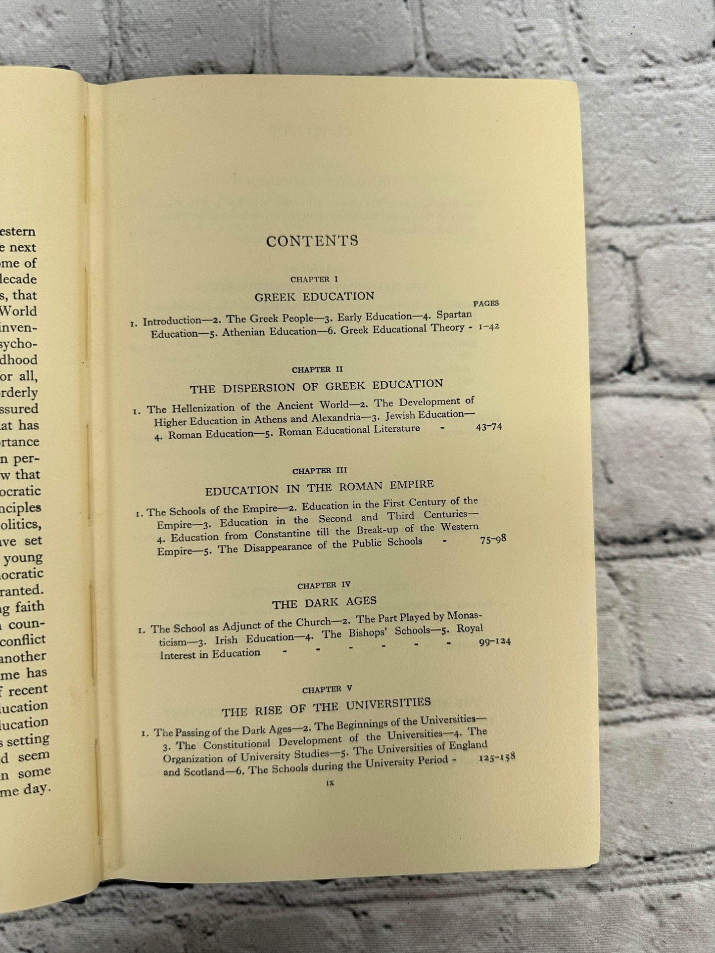 Flipped Pages The History of Western Education by William Boyd [1959 · Sixth Edition]