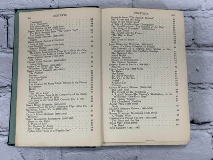Flipped Pages The Le Gallienne Book of American Verse [1925]