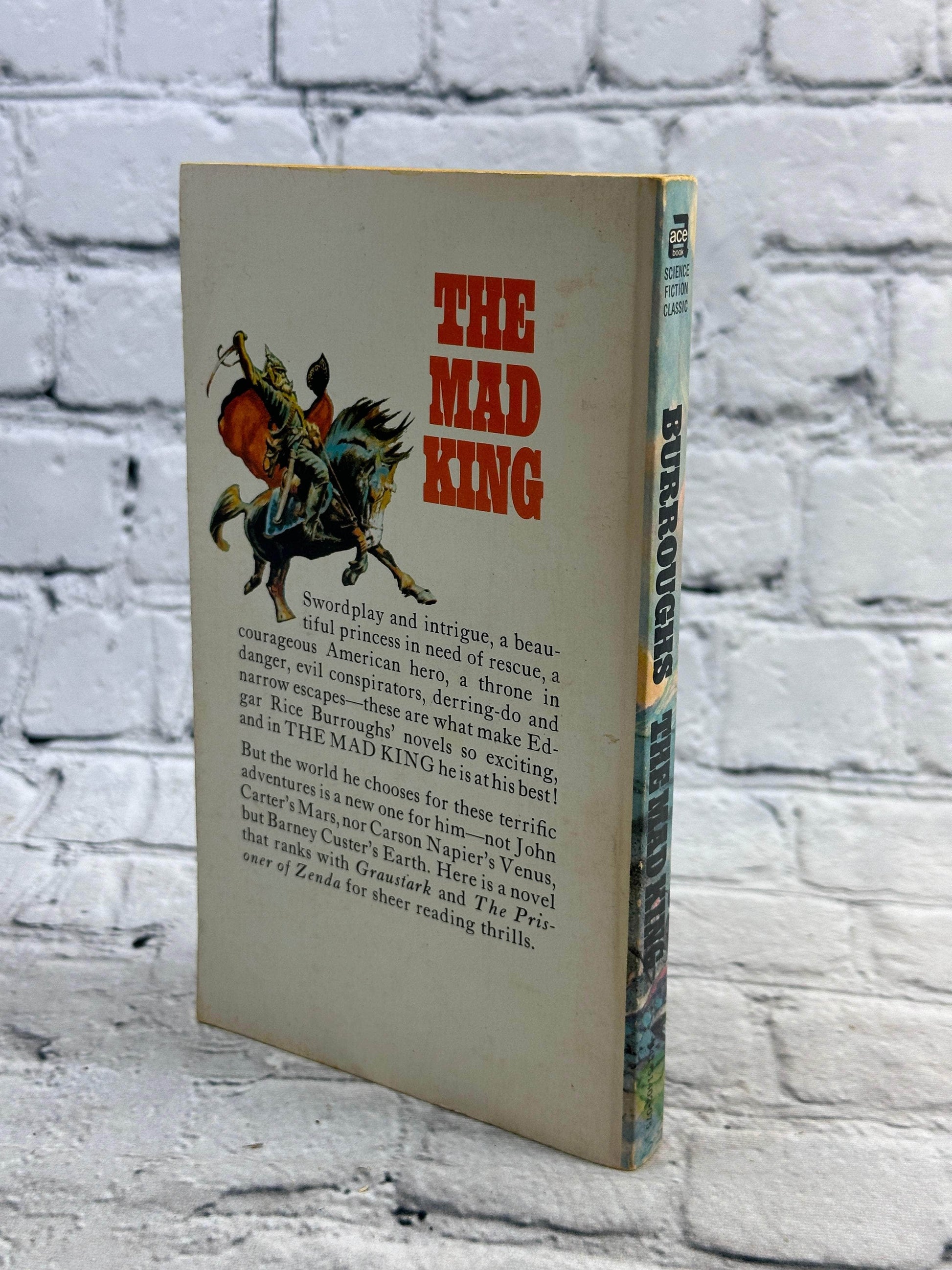 Flipped Pages The Mad King by Edgar Rice Burroughs [Ace Books]