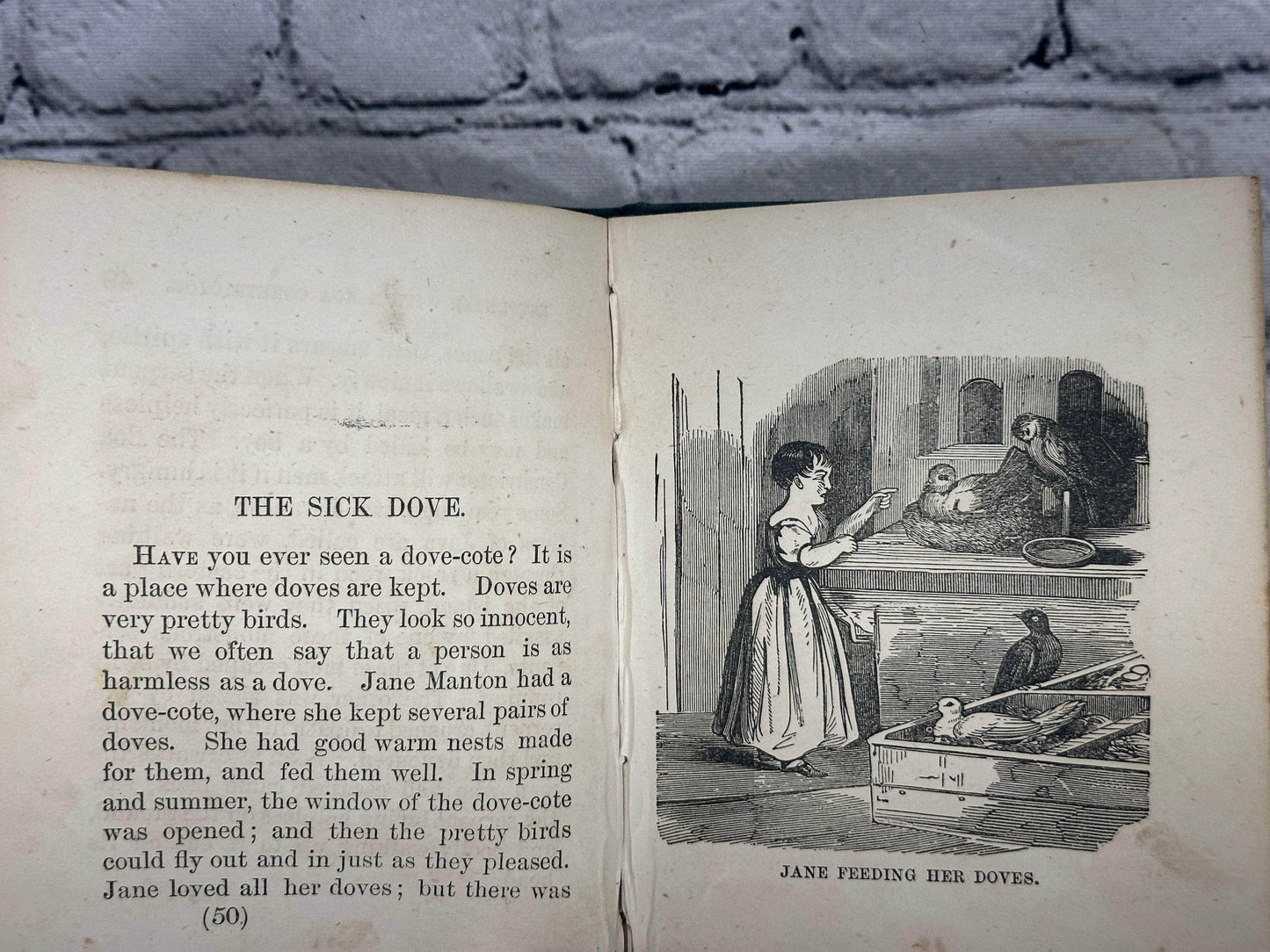 Flipped Pages The Mockingbird & Other Stories [Uncle George's Juveniles · 1854]