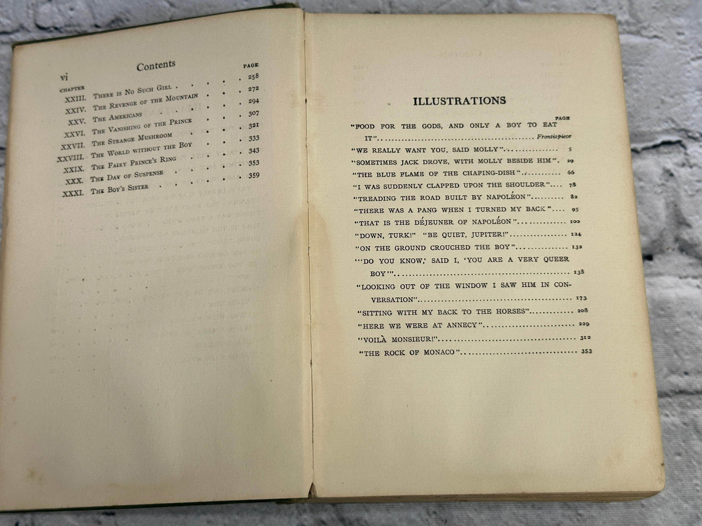 Flipped Pages The Princess Passes by C. N. & A. M. Williamson [1905 · First Edition]