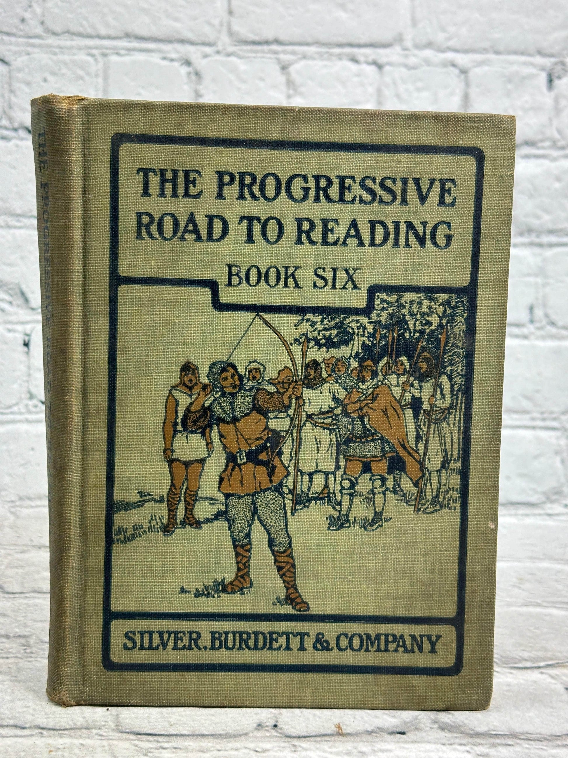 Flipped Pages The Progressive Road to Reading Book Six by Georgine Burchill [1921 · Enlarged]