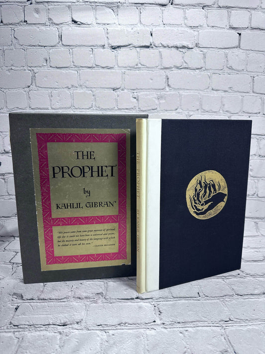 Flipped Pages The Prophet by Kahlil Gibran [Illustrated · Alfred Knopf · 1989]