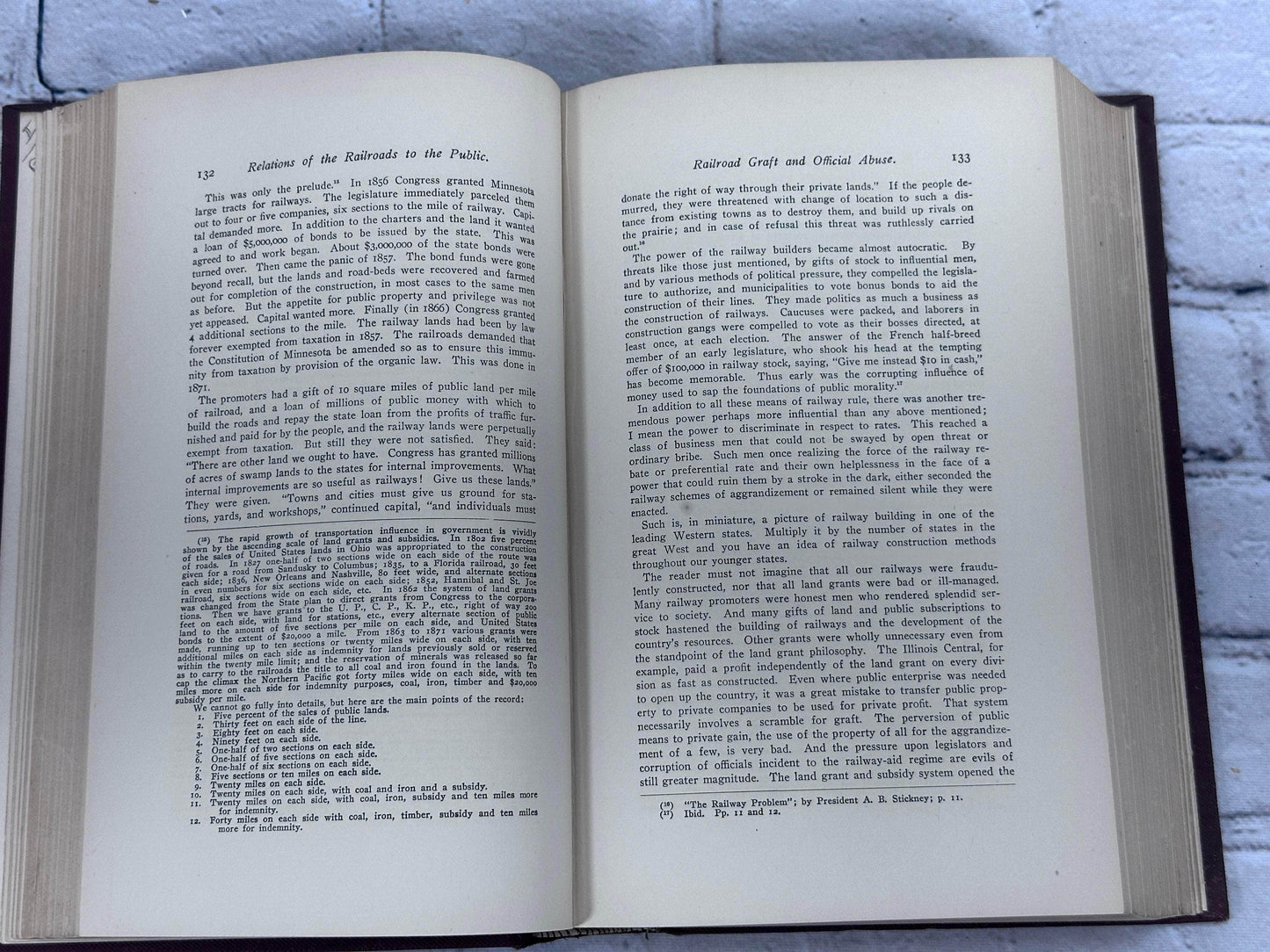 Flipped Pages The Railways, The Trusts and the People by Frank Parsons [1906]