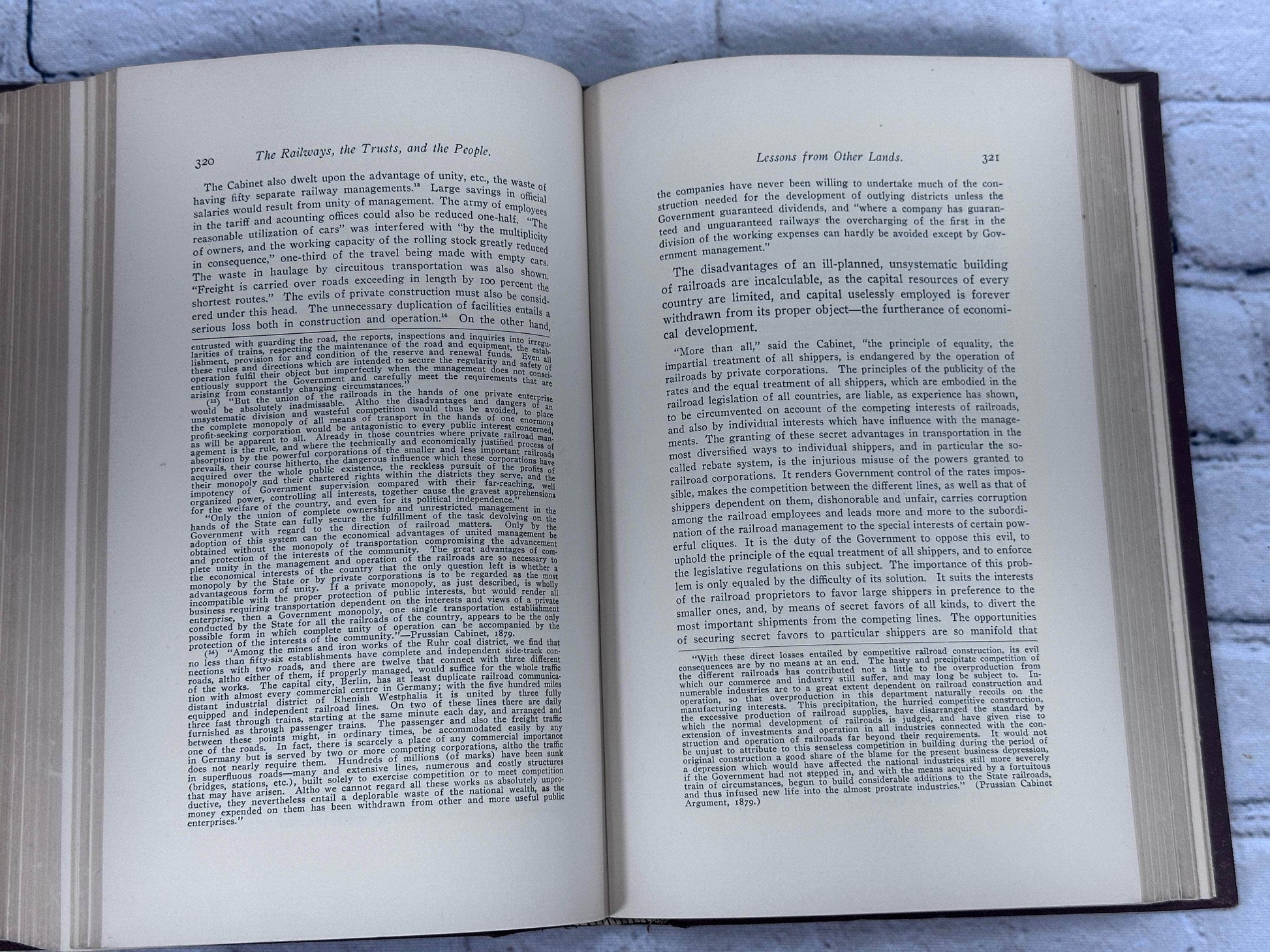 Flipped Pages The Railways, The Trusts and the People by Frank Parsons [1906]