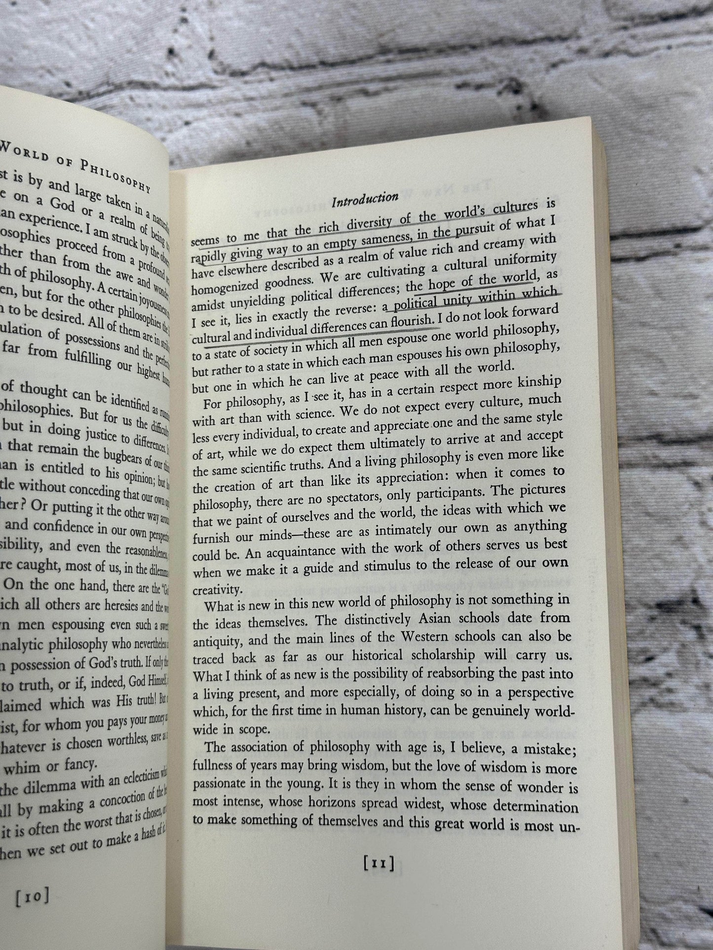 Flipped Pages The Renaissance Philosophers: The Age of Adventure [Mentor Philosophers · 1962] (Copy)