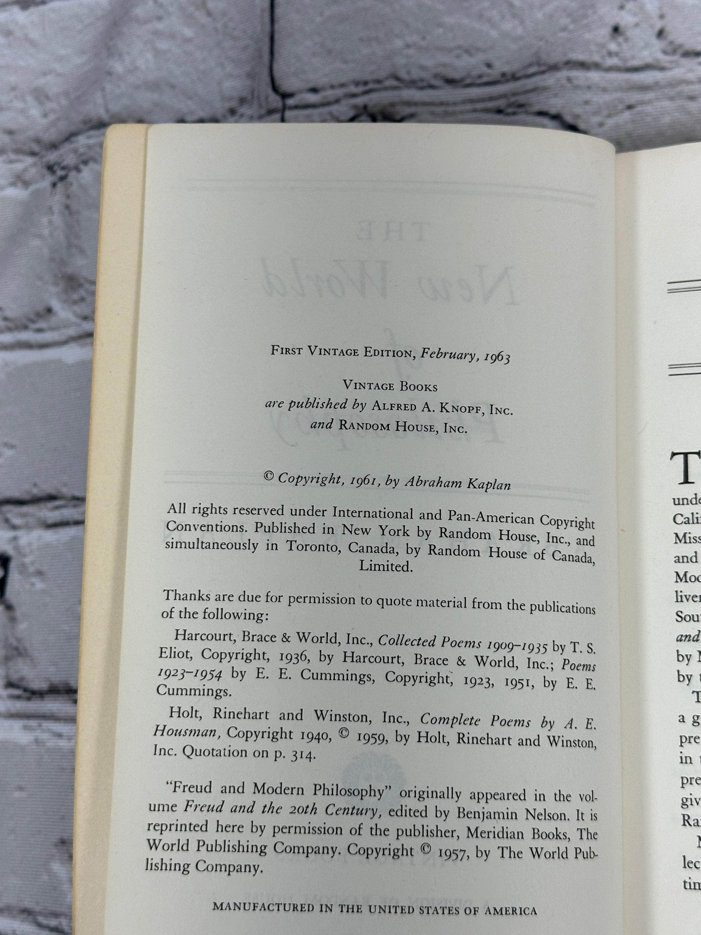 Flipped Pages The Renaissance Philosophers: The Age of Adventure [Mentor Philosophers · 1962] (Copy)