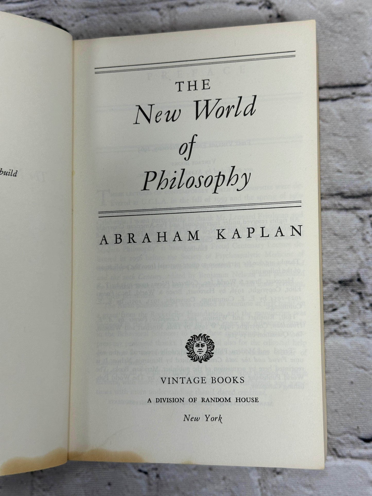 Flipped Pages The Renaissance Philosophers: The Age of Adventure [Mentor Philosophers · 1962] (Copy)