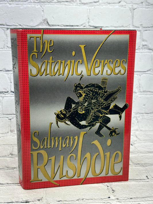 Flipped Pages The Satanic Verses by Salman Rushdie [1989 · First Edition ]