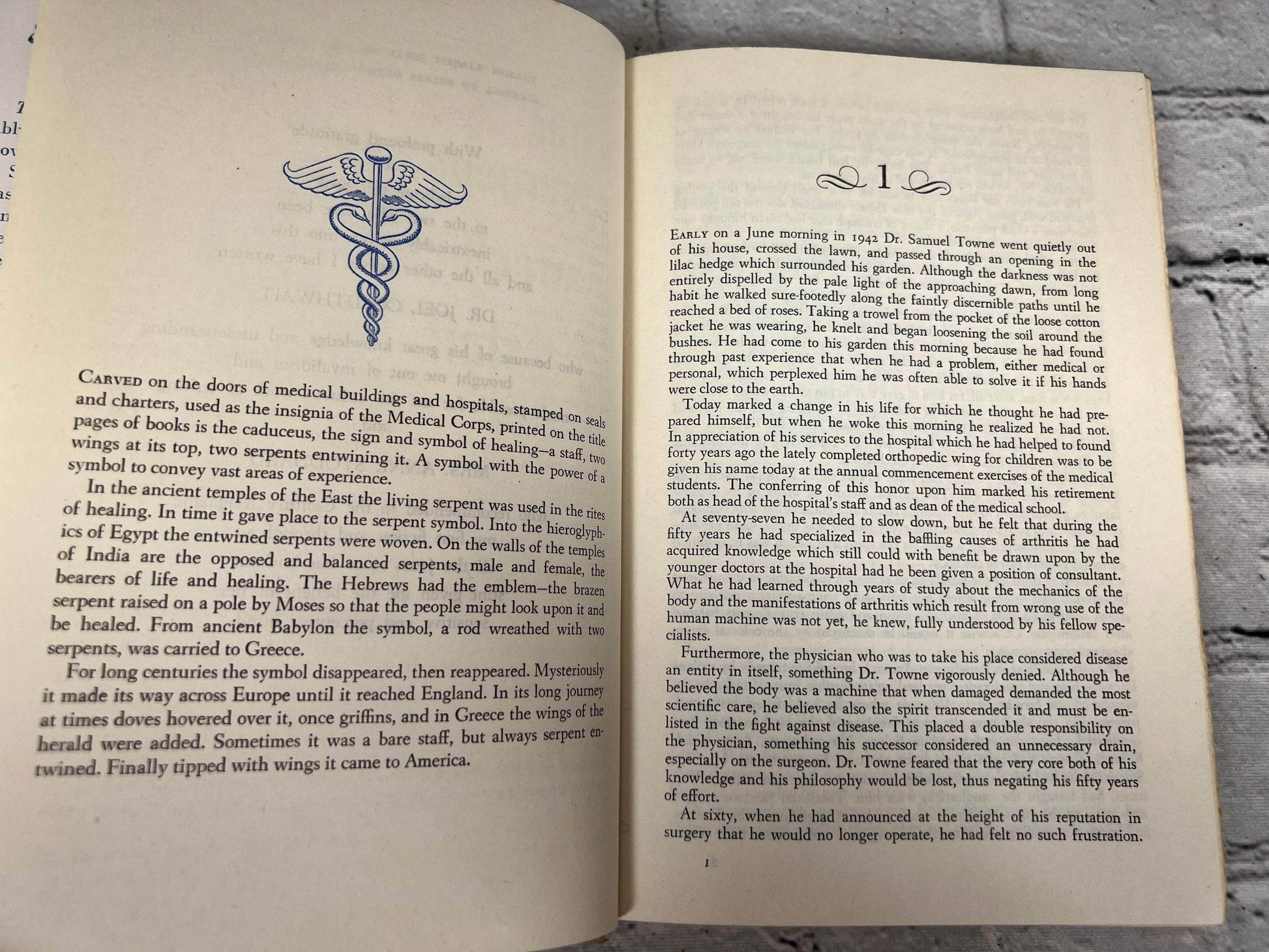 Flipped Pages The Serpent-Wreathed Staff Hardcover by Alice Tisdale Hobart [1951 · BCE]