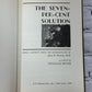 Flipped Pages The Seven-Per-Cent Solution, John H. Watson Edited By Nicholas Meyer [1st Ed · 1st Print · 1974]