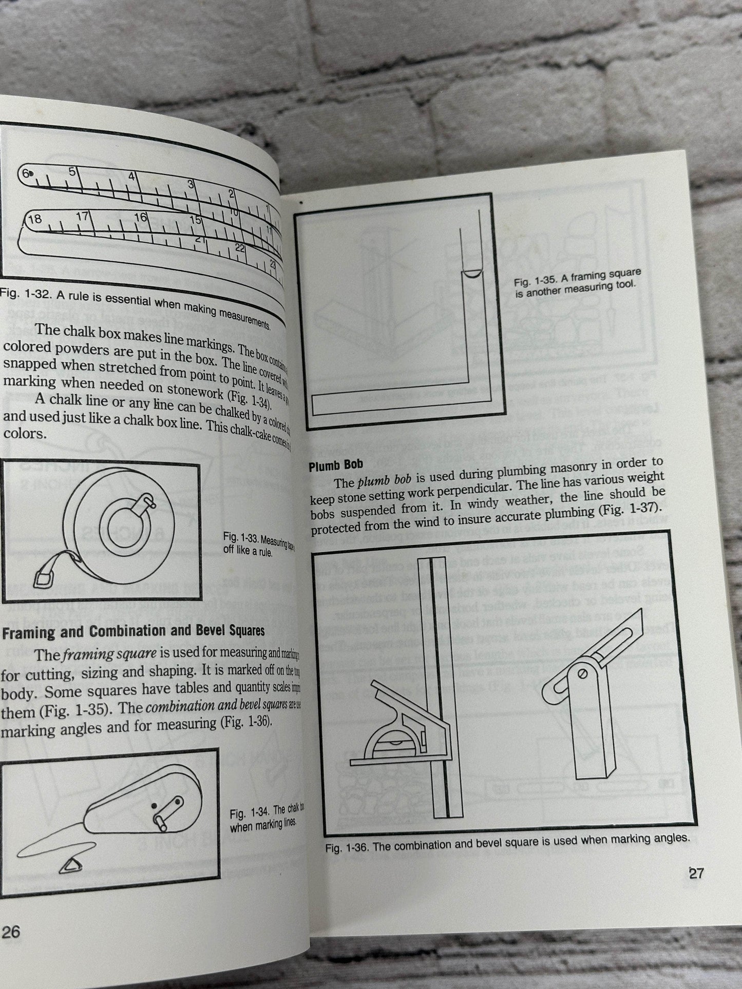 Flipped Pages The Stoneworker's Bible by J. M. Nickey [First Edition · 1980]