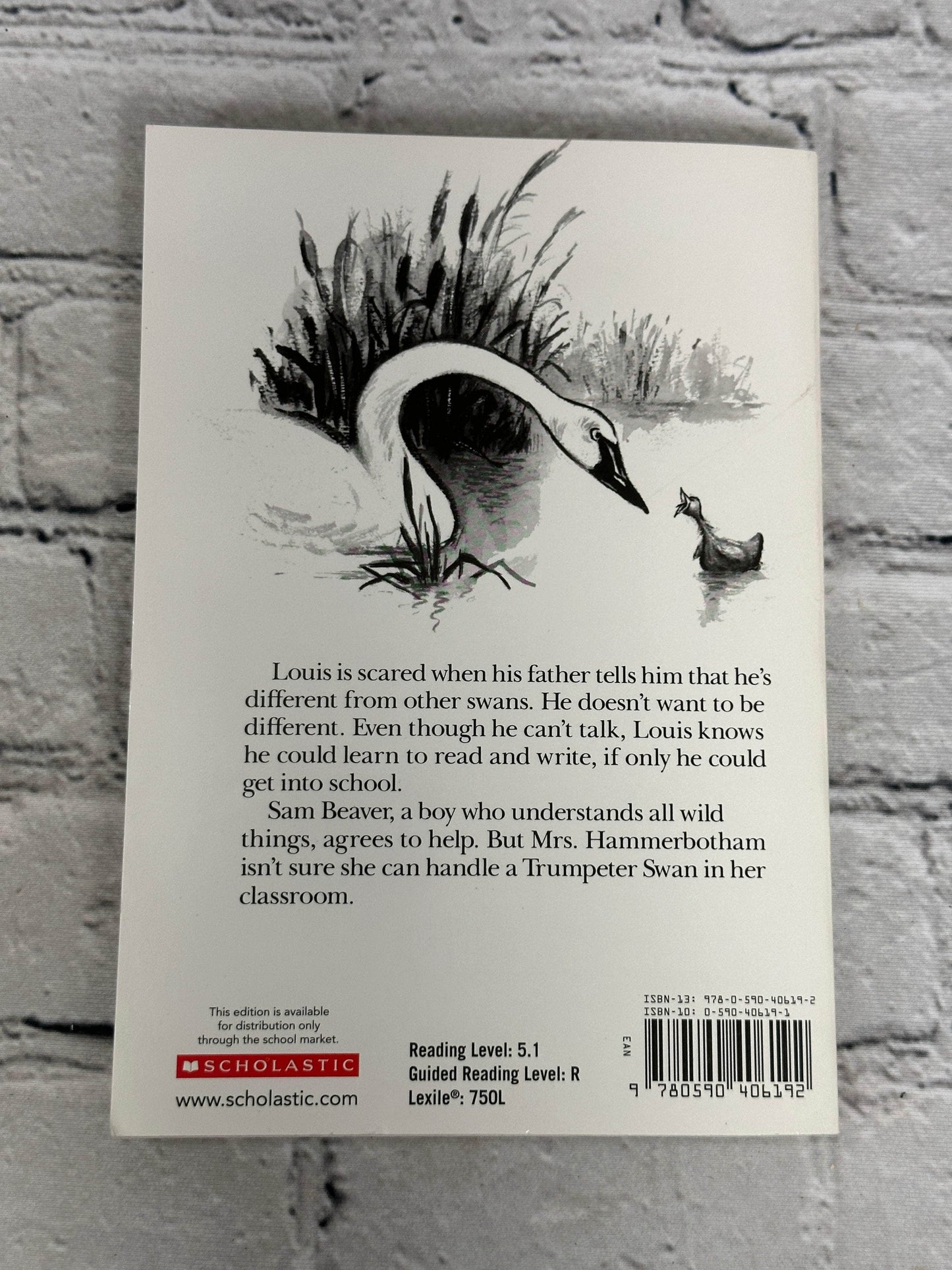 Flipped Pages The Trumpet of the Swan by E. B. White [2005]