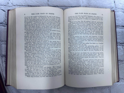 Flipped Pages The Waverley Novels [Complete 12 Vol. Set · T. Y. Crowell] (Copy)
