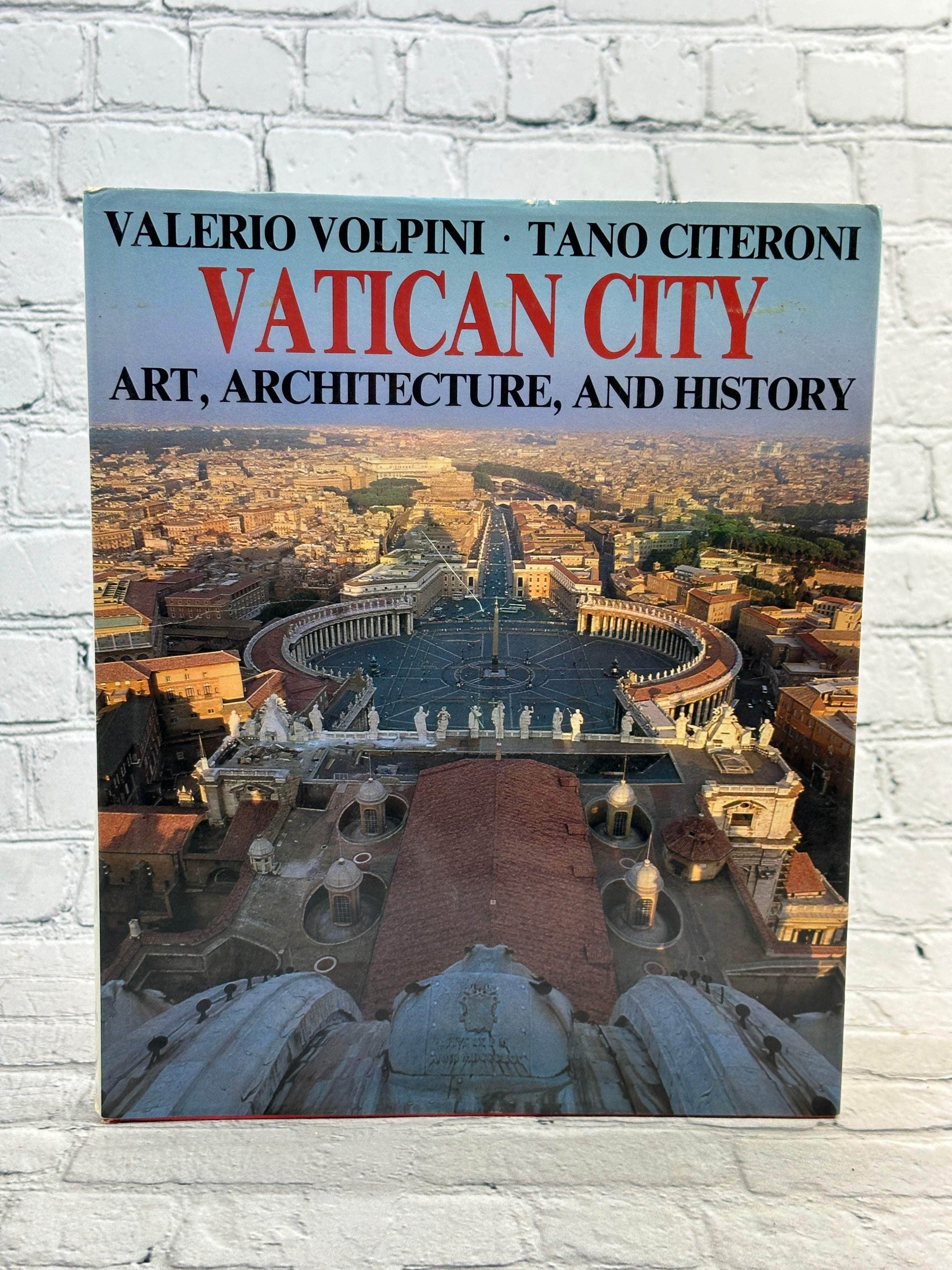 Flipped Pages Vatican City: Art, Architecture, & History By Volpini & Citeroni [1986 · 1st Pr]