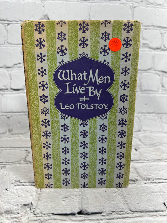 Flipped Pages What Men Live By Leo Tolstoy [Peter Pauper Press · 1956]