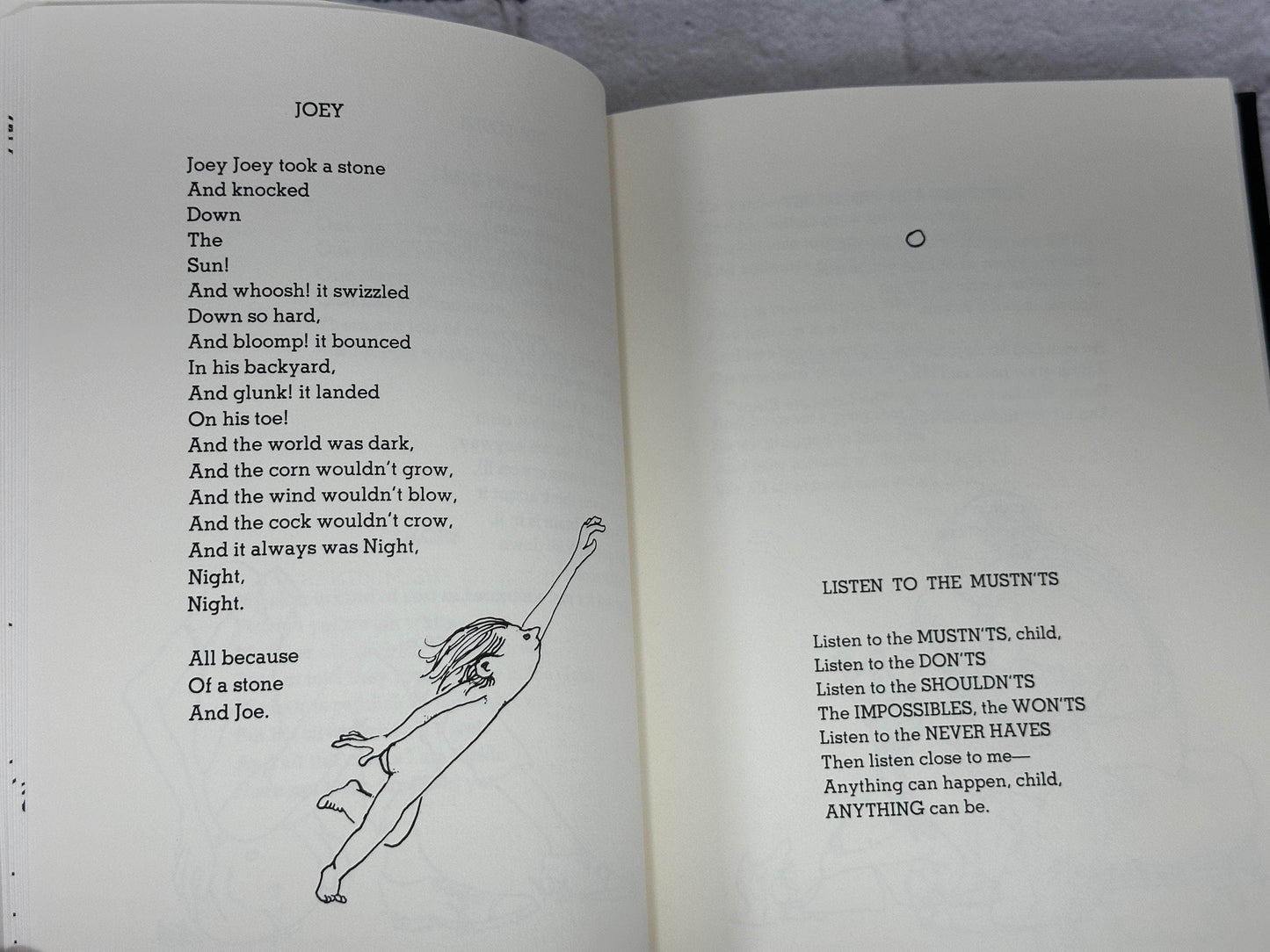 Flipped Pages Where the Sidewalk Ends Shel Silverstein [30th Anniversary Special Ed. · 2005]