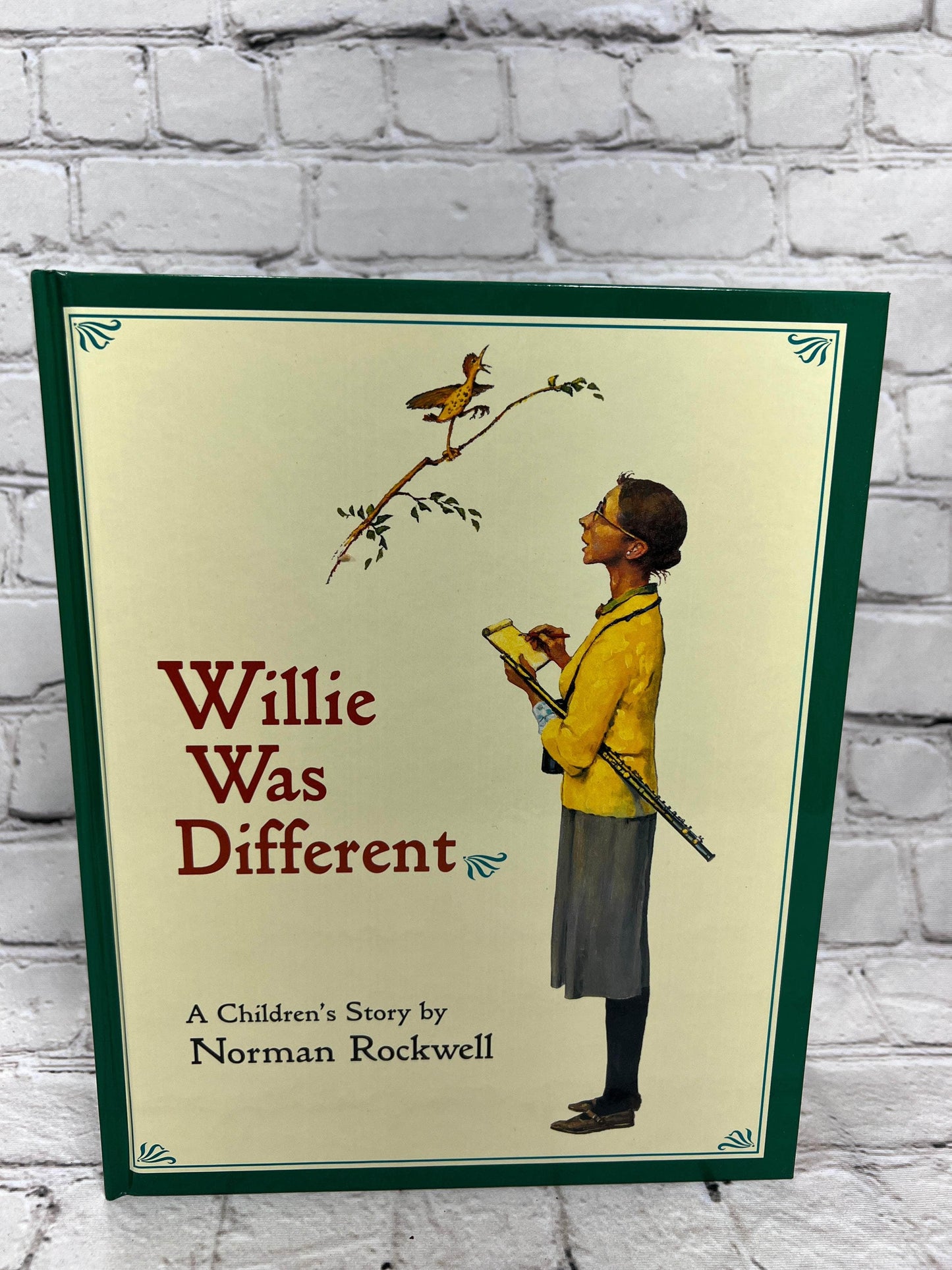 Flipped Pages Willie Was Different By Norman Rockwell [1994 · 1st Edition · 6th Print]