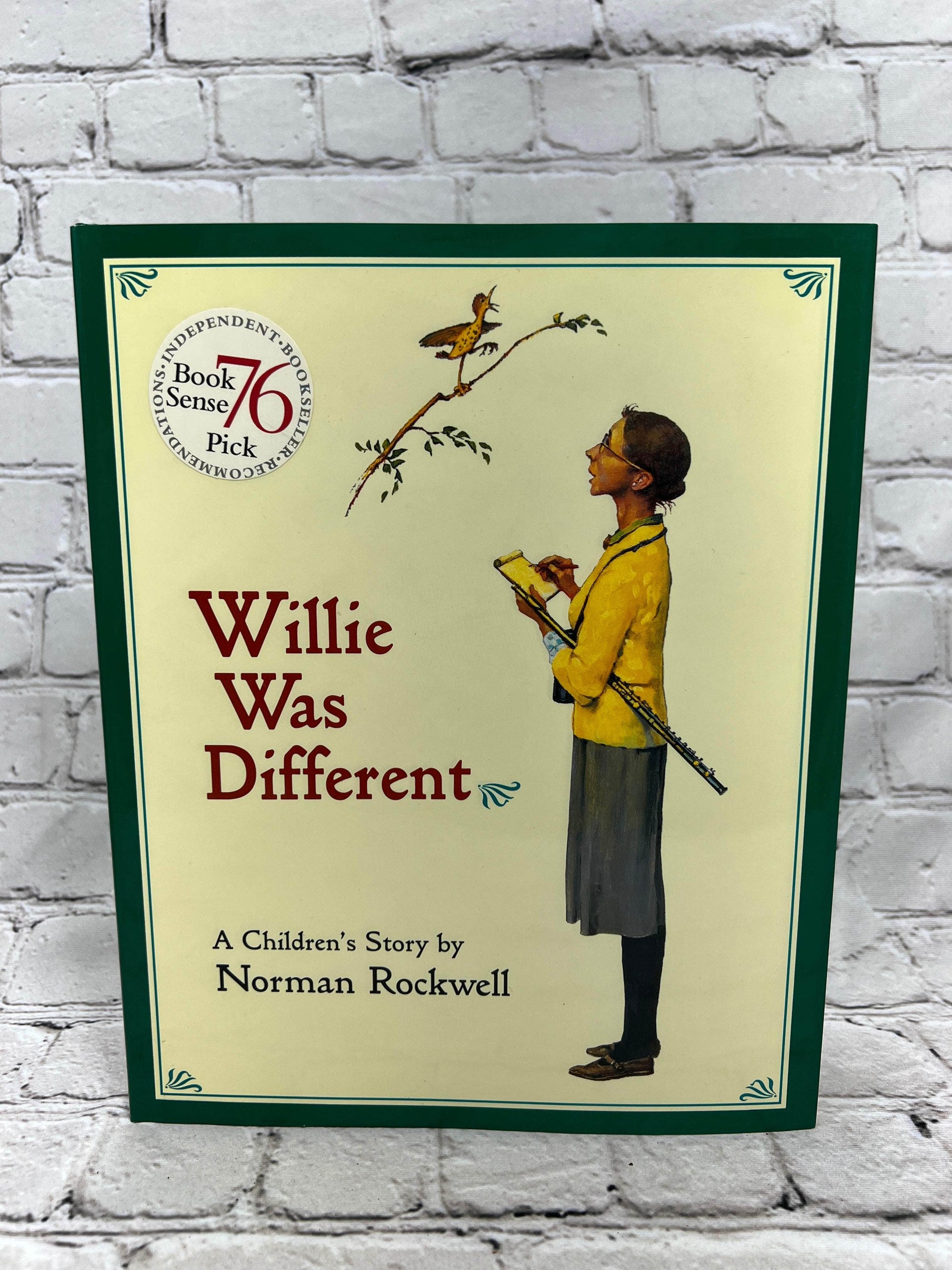 Flipped Pages Willie Was Different By Norman Rockwell [1994 · 1st Edition · 6th Print]