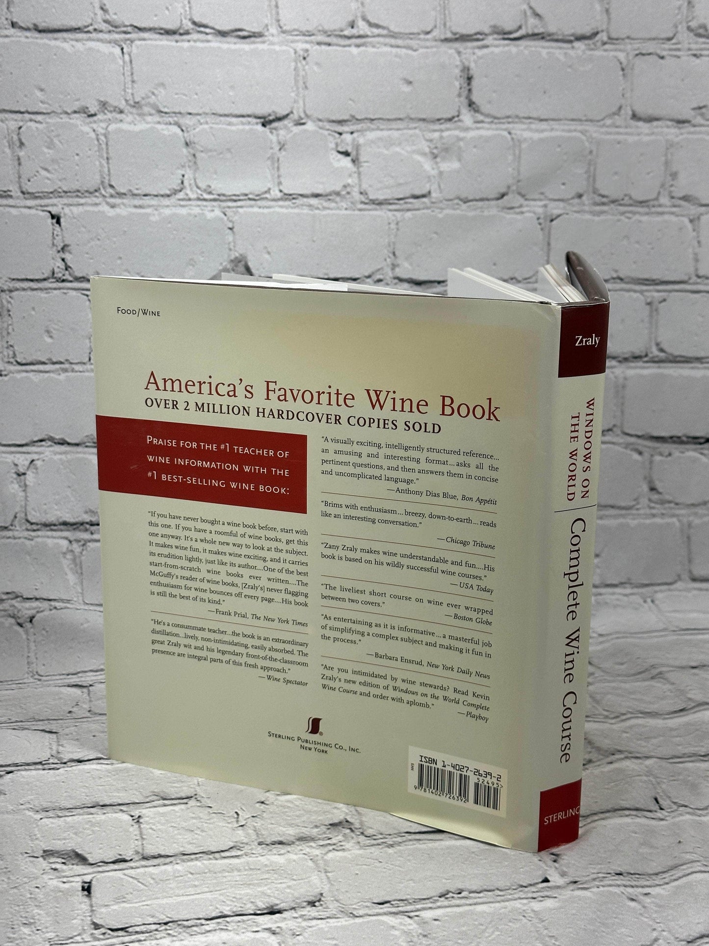 Flipped Pages Windows on the World Complete Wine Course 2006 by Kevin Zraly [2005]