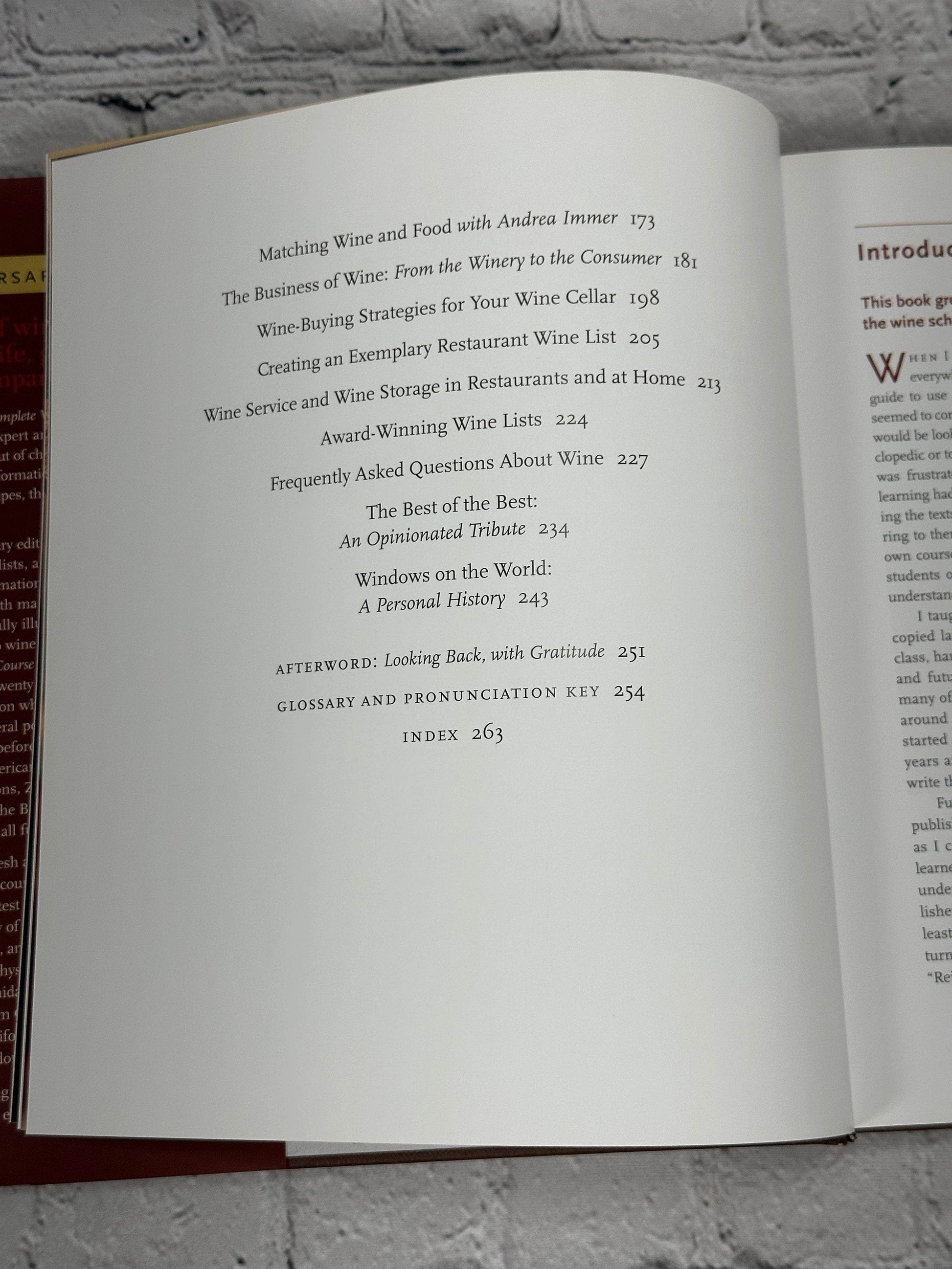 Flipped Pages Windows on the World Complete Wine Course 2006 by Kevin Zraly [2005]