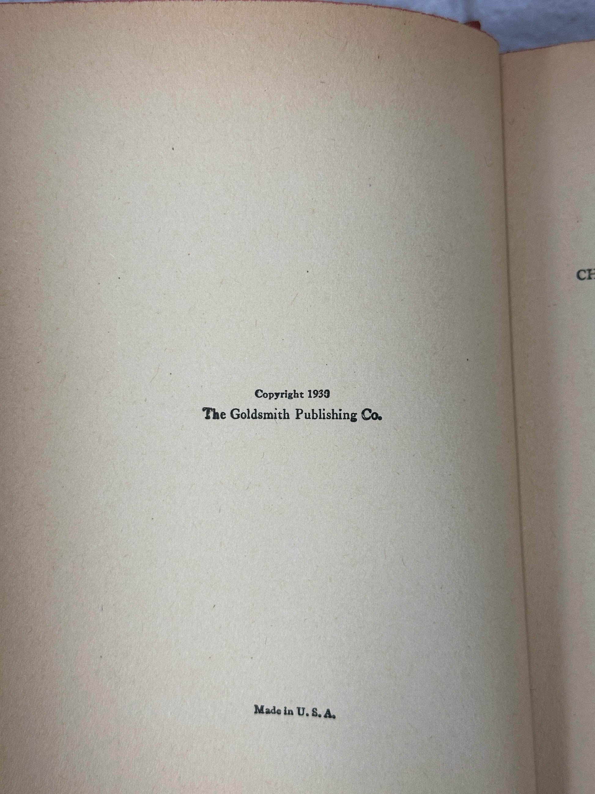 Flipped Pages Wings Over the Rockies  by Ambrose Newcomb [1930]