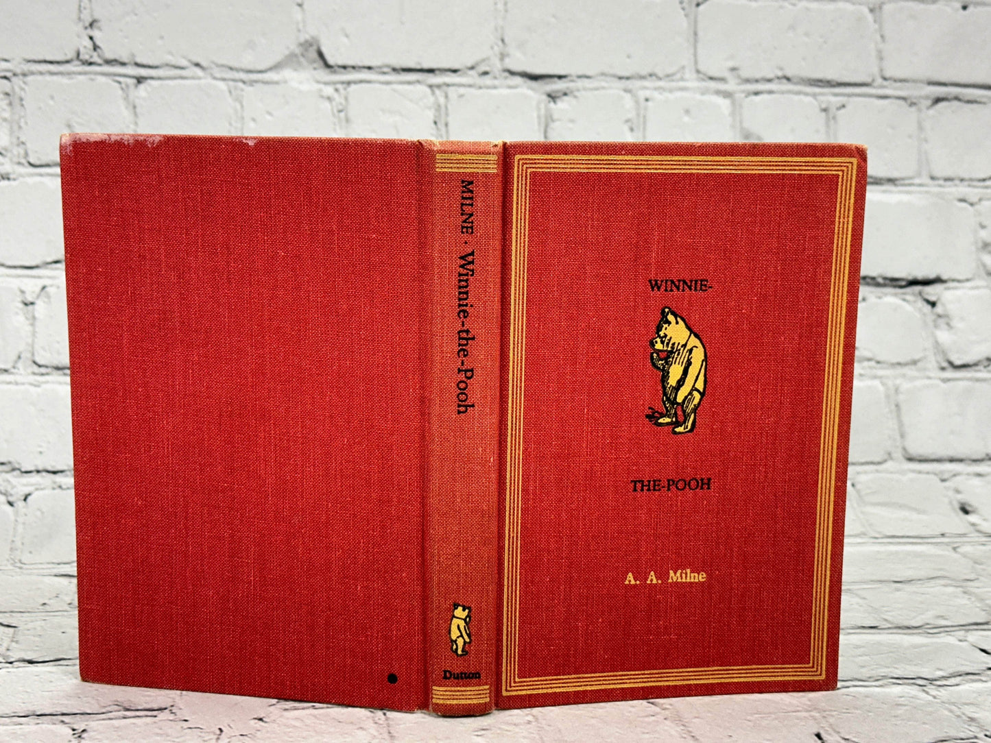 Flipped Pages Winnie-The-Pooh By A.A. Milne [Reprinted 1961 · E. P. Dutton]