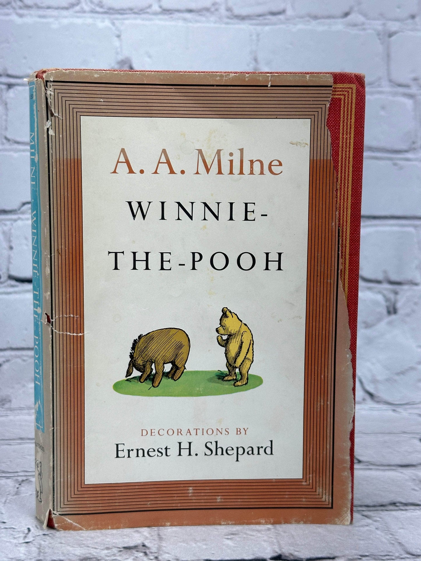 Flipped Pages Winnie-The-Pooh By A.A. Milne [Reprinted 1961 · E. P. Dutton]