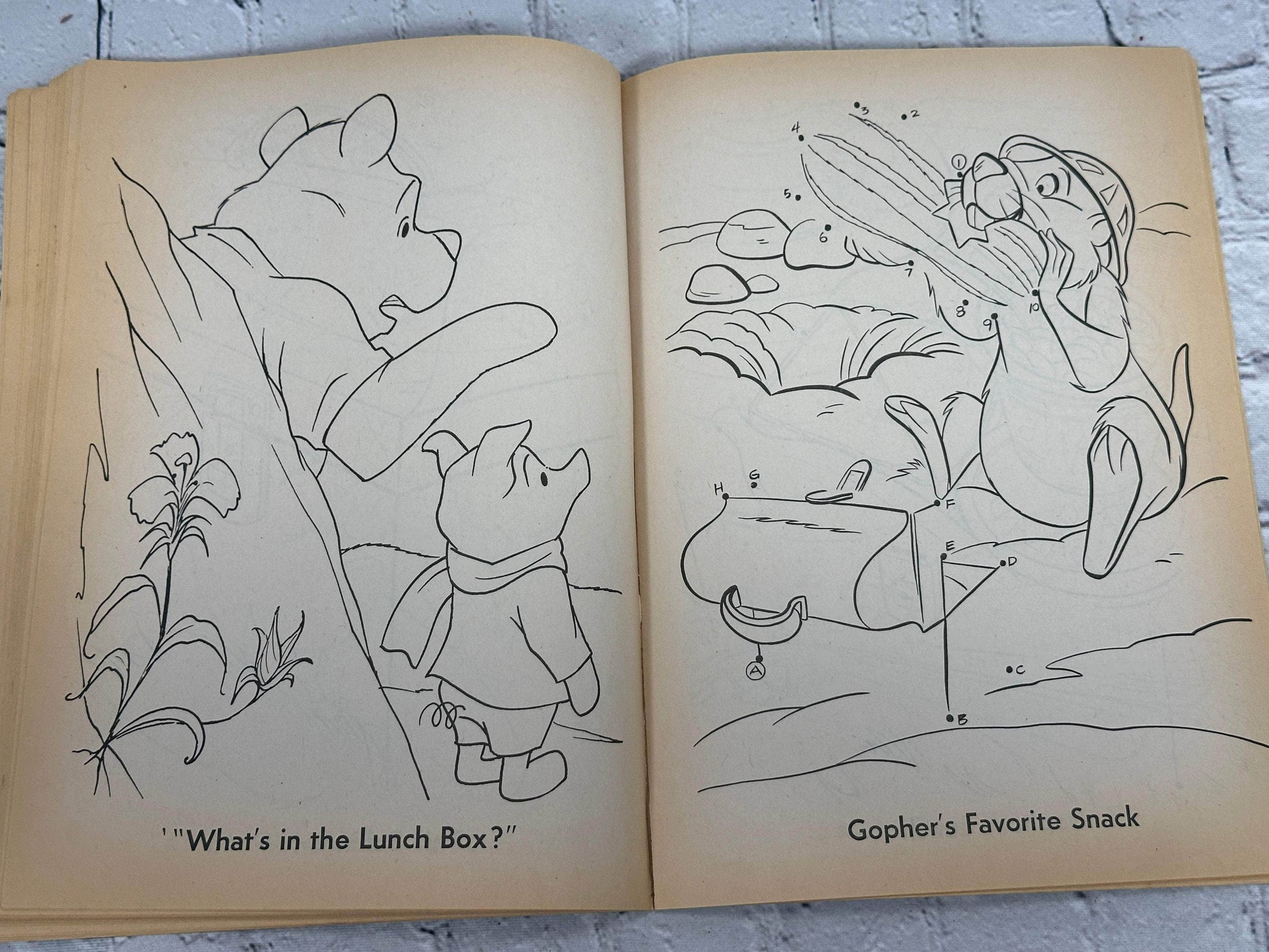 Flipped Pages Winnie the Pooh Coloring Book [Golden Books · #1045-6 · 1976]