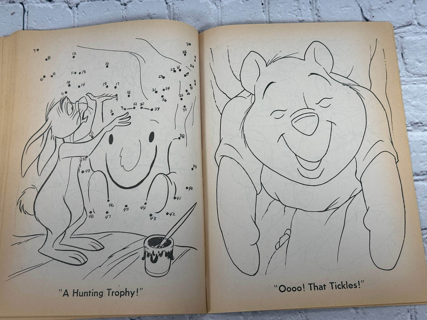 Flipped Pages Winnie the Pooh Coloring Book [Golden Books · #1045-6 · 1976]