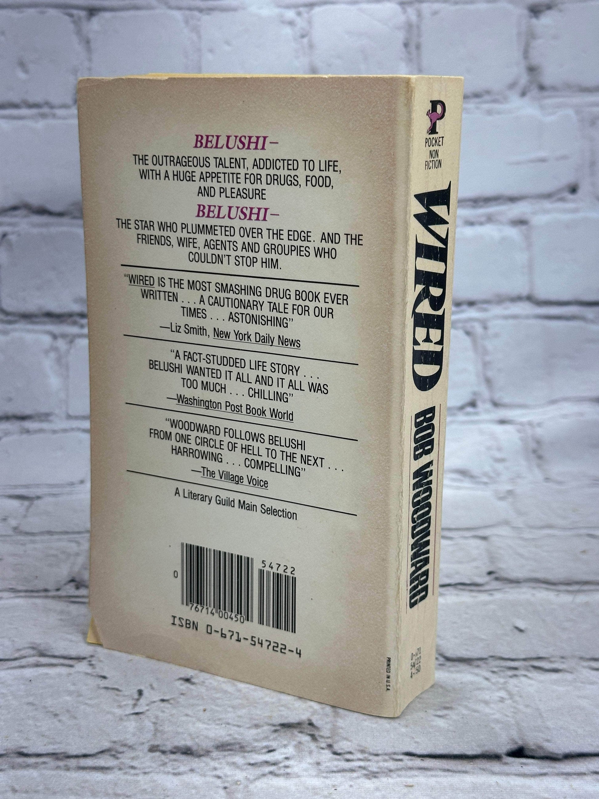 Flipped Pages Wired: The Short Life Fast Times of John Belushi By Bob Woodward [1985]