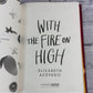 Flipped Pages With the Fire on High by Elizabeth Acevedo [2019 · First Edition]