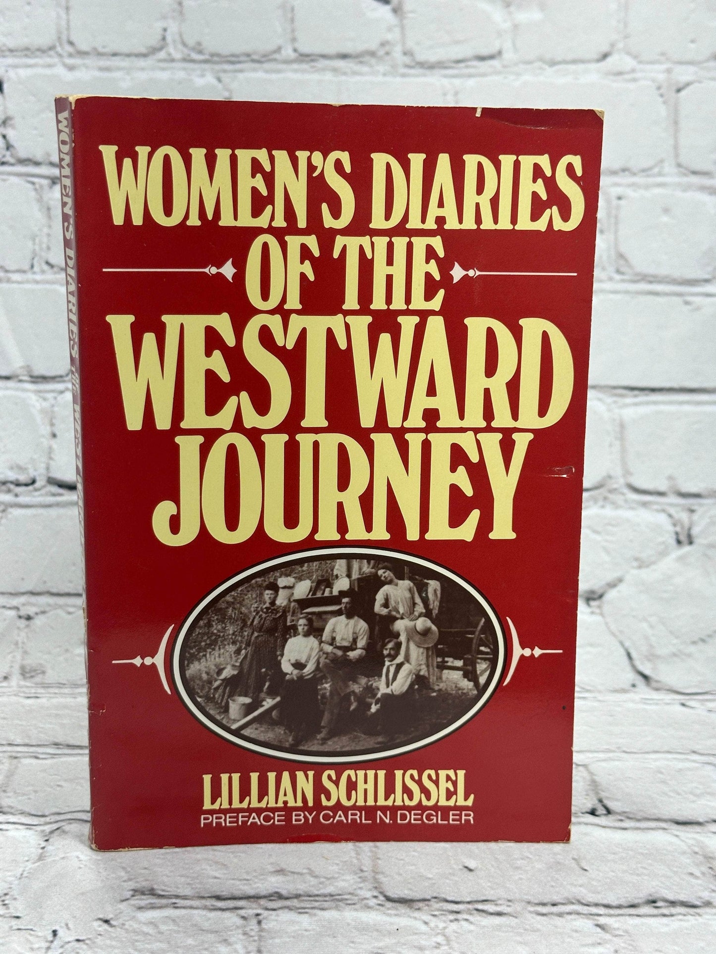 Flipped Pages Women's Diaries of the Westward Journey by Lillian Schissel [1982]