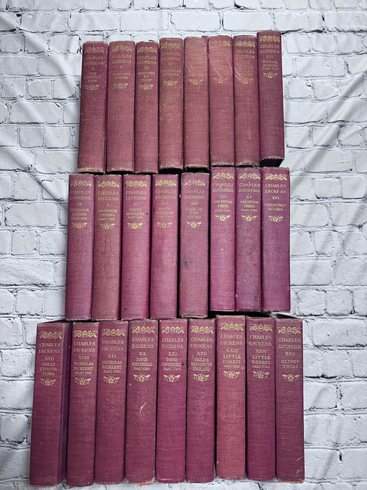 Flipped Pages Works of Charles Dickens [Complete 25 Volume Set · P. F. Collier · 1911]