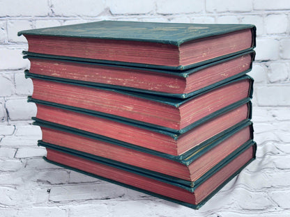 Flipped Pages Works of Charles Dickens [Complete 6 Volume Set · Collier's Unabridged Ed. · 1800s]